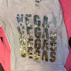 PINK Victoria's Secret White Tee